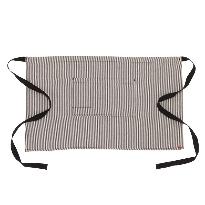 Chef Works Unisex Portland Half Bistro Apron, Black, One Size - Image 5